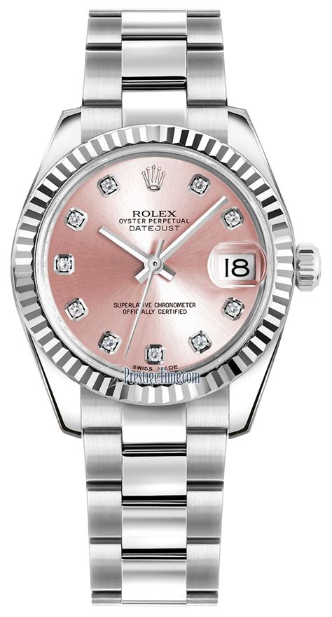 ladies pink rolex datejust|ladies rolex datejust 31mm.